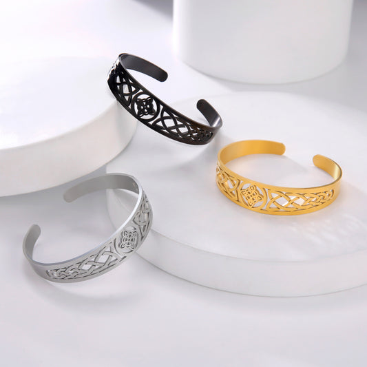 Celtic Knot Cuff Bracelets