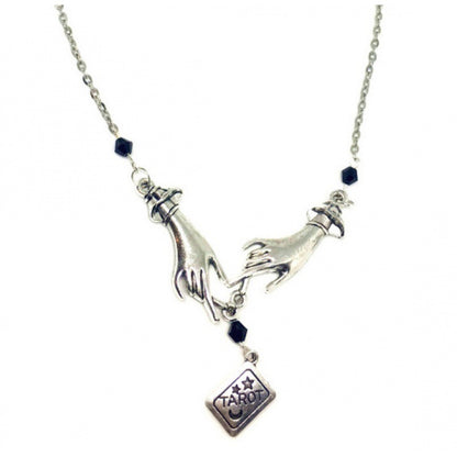 Tarot Hands Necklace
