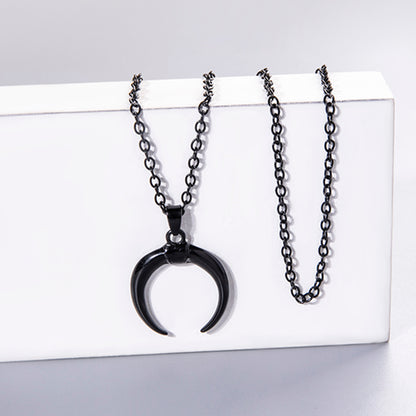 Simple Crescent Necklace