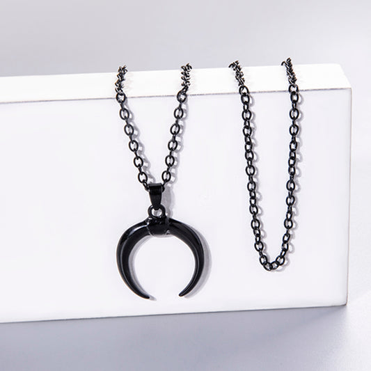 Simple Crescent Necklace