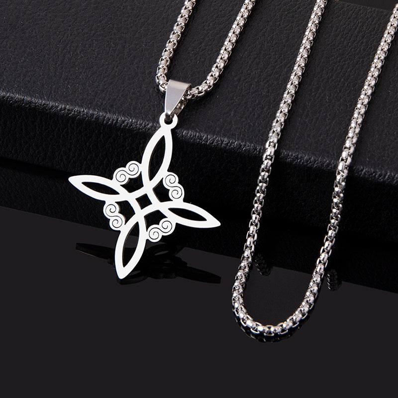 Witch Knot Earrings & Necklace