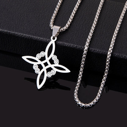 Witch Knot Earrings & Necklace
