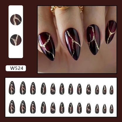 Blood Gold Nail Set