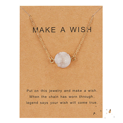 Make A Wish Moon Pendants