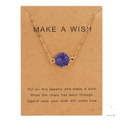 Make A Wish Moon Pendants