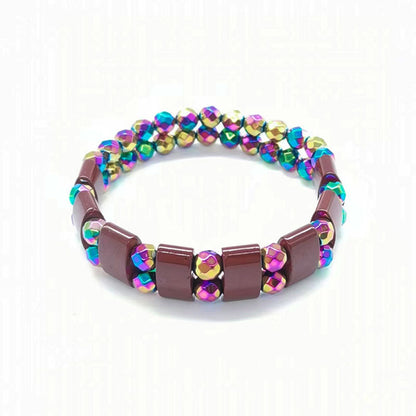 Colorful Hematite Bracelets