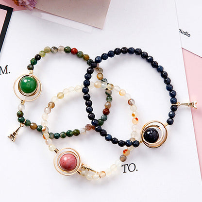 Color Stone Bracelets