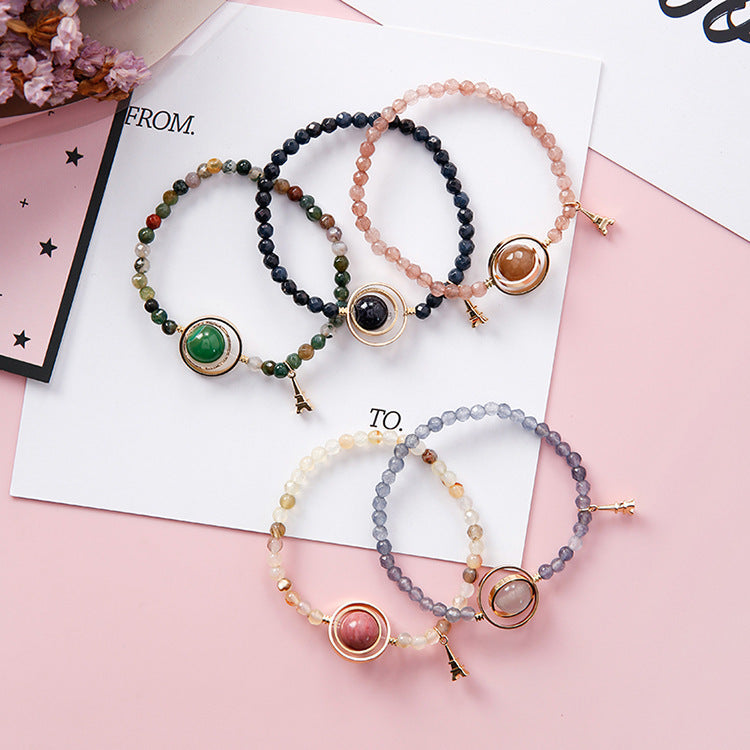Color Stone Bracelets