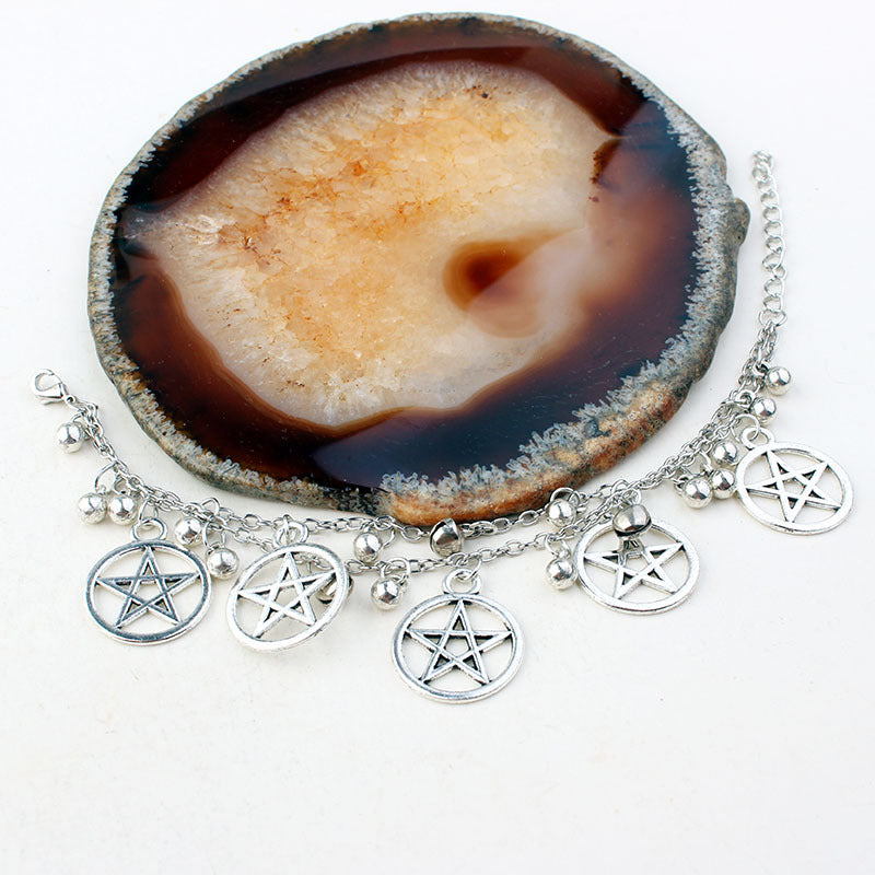 Pentagram Charm Bracelet