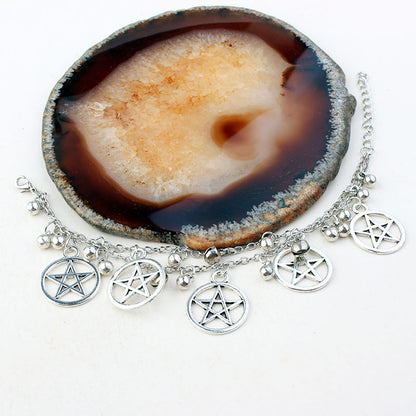 Pentagram Charm Bracelet