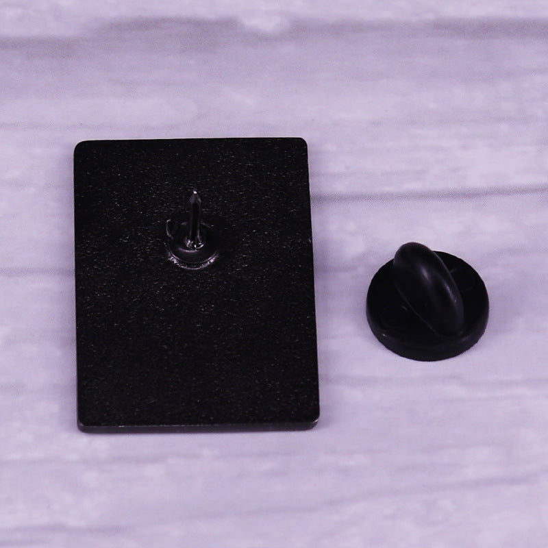 Plague Doctor Enamel Pin (Tarot Card Style)