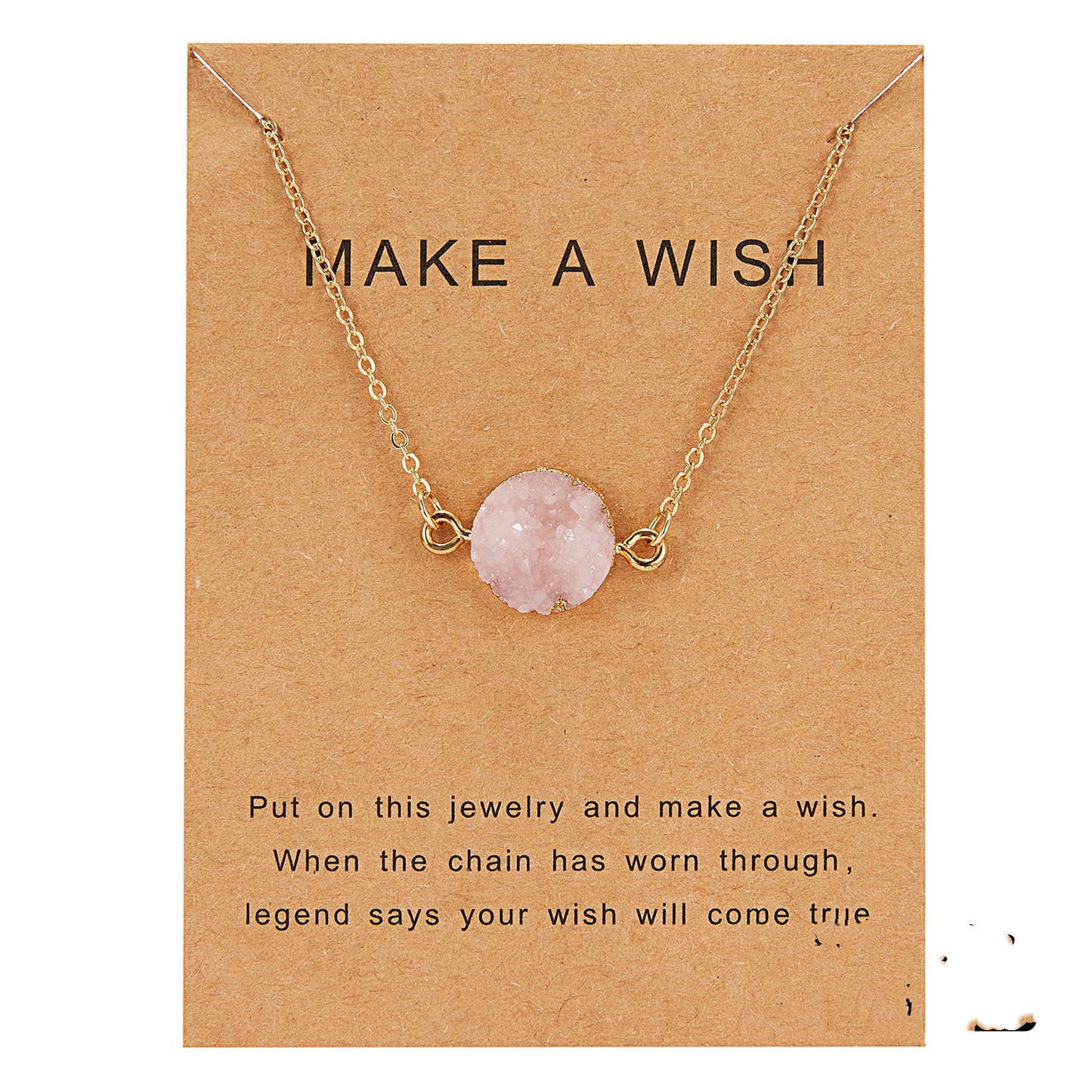 Make A Wish Moon Pendants