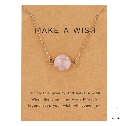 Make A Wish Moon Pendants