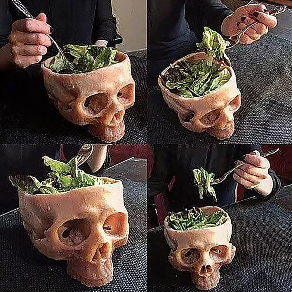 Skull Bowl Decoration