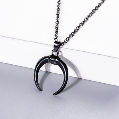 Simple Crescent Necklace