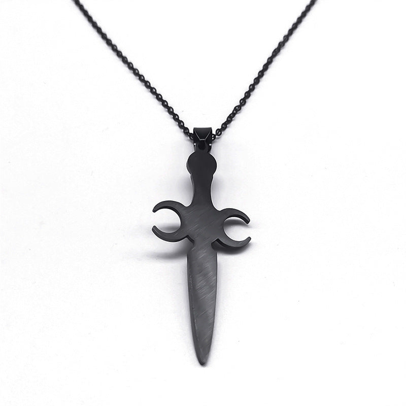Dagger Pendant Necklace