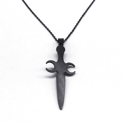 Dagger Pendant Necklace