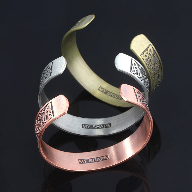 Tree of Life Celtic Cuff Bracelet