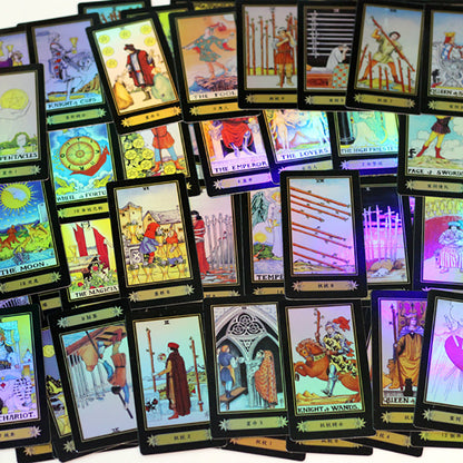 Rainbow Metallic Tarot Deck