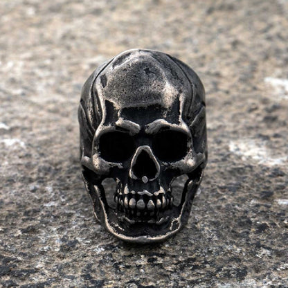Metal Skull Ring