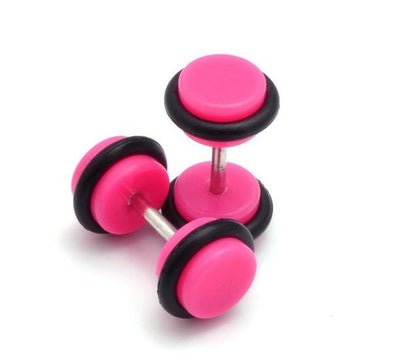 Faux Plug Earrings