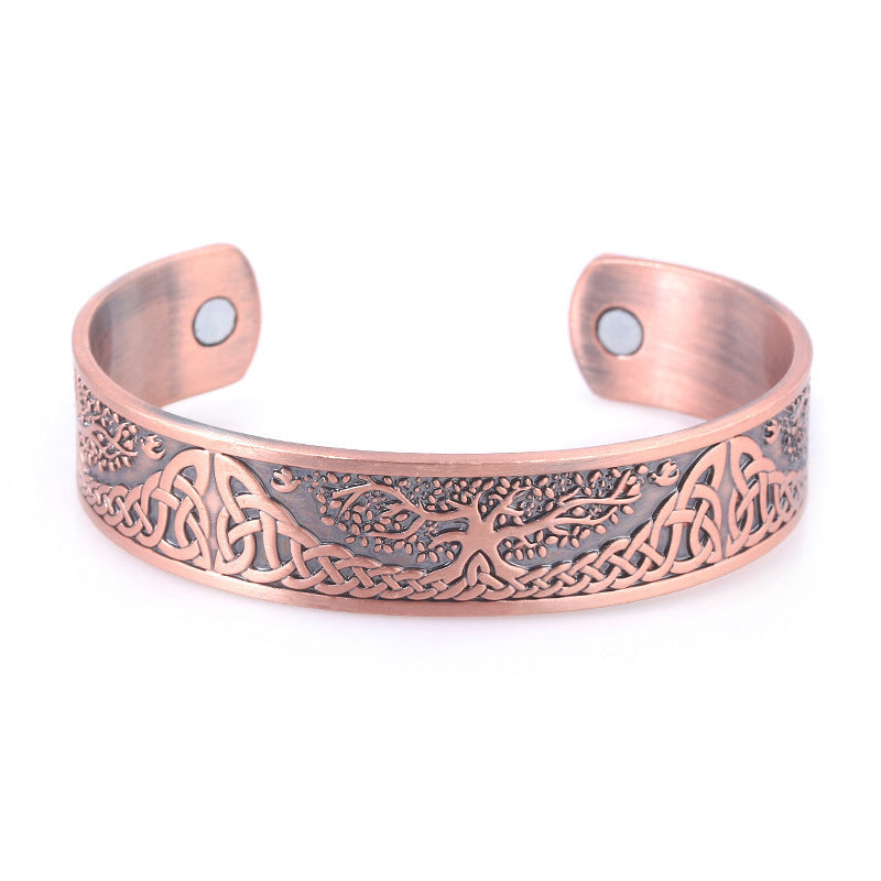 Tree of Life Celtic Cuff Bracelet