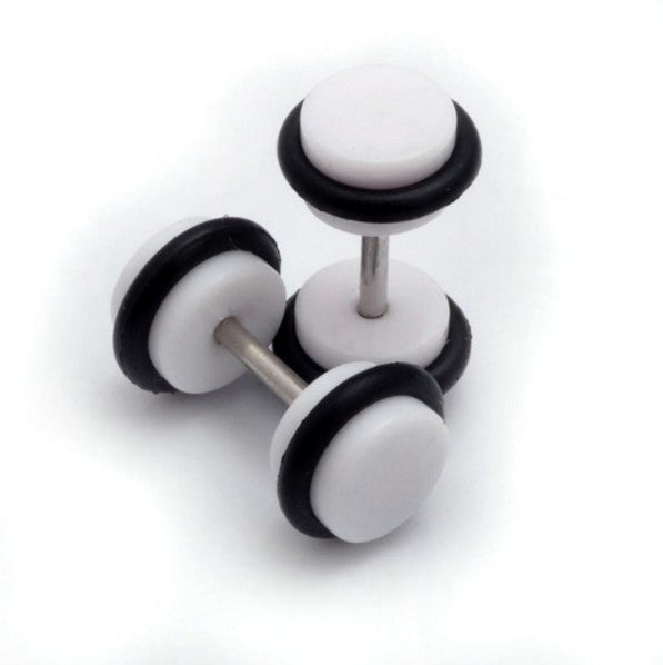 Faux Plug Earrings