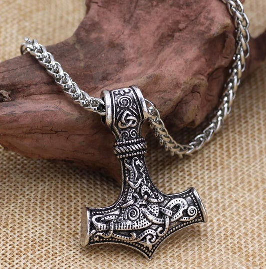 Mjolnir Stainless Steel Necklace