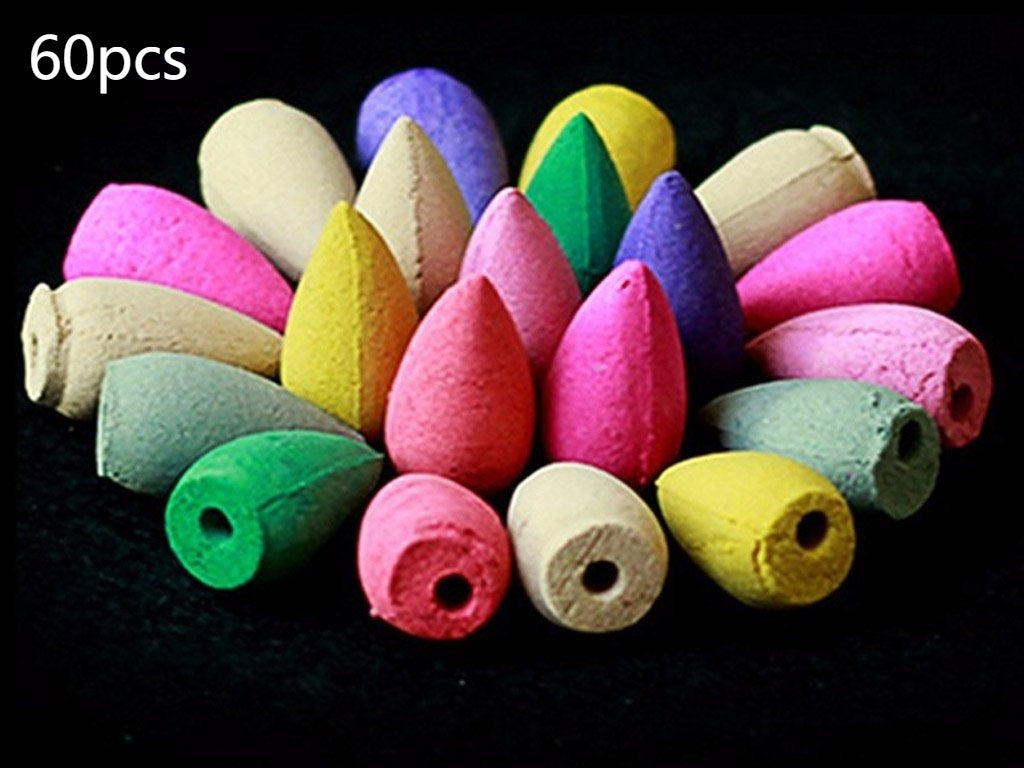 Incense Burners and Backflow Cones Sets