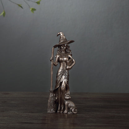 Bronze Witch Statues