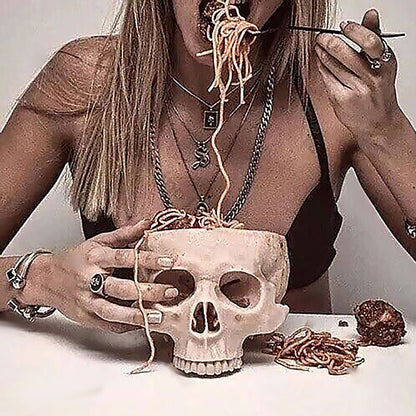 Skull Bowl Decoration