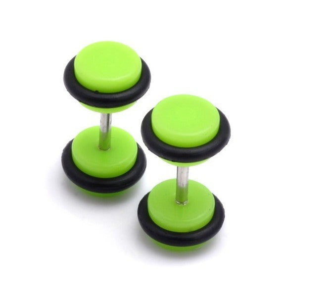 Faux Plug Earrings