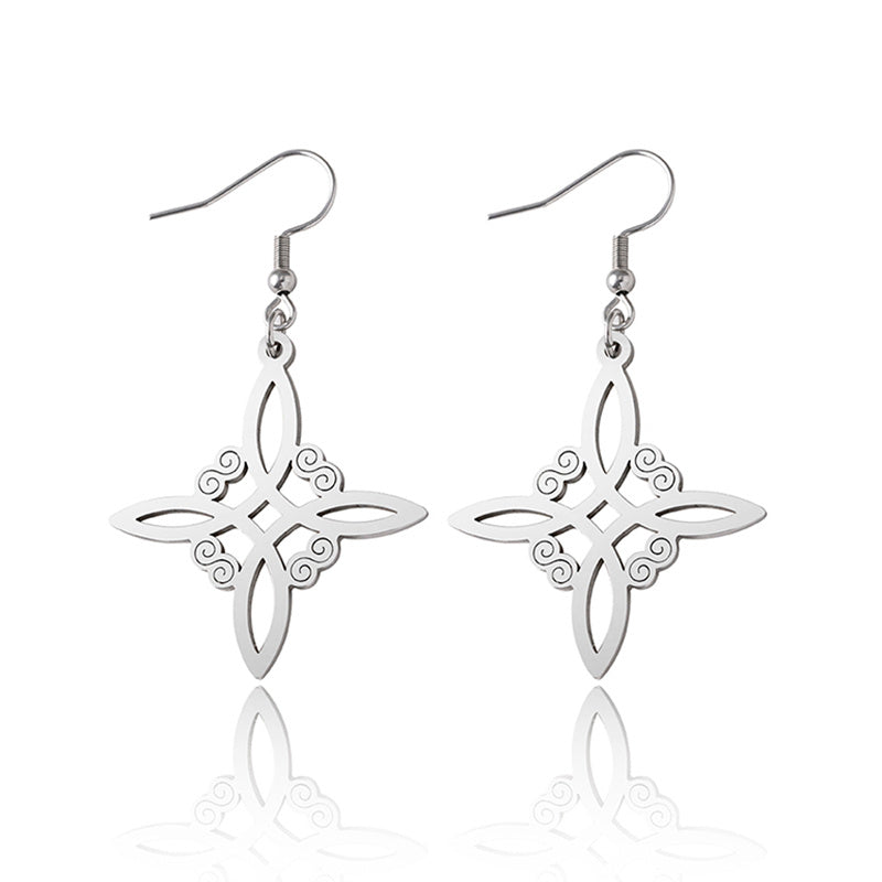 Witch Knot Earrings & Necklace