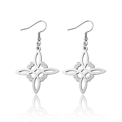 Witch Knot Earrings & Necklace