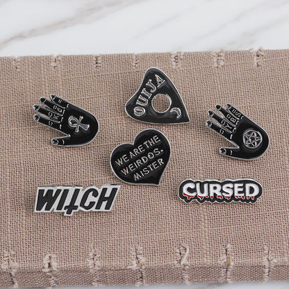 Assorted Enamel Witch Pins