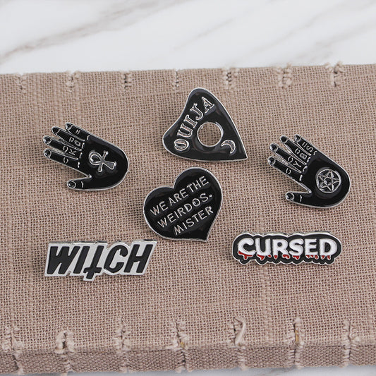 Assorted Enamel Witch Pins