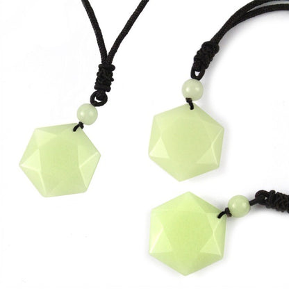 Luminous Stone Necklace