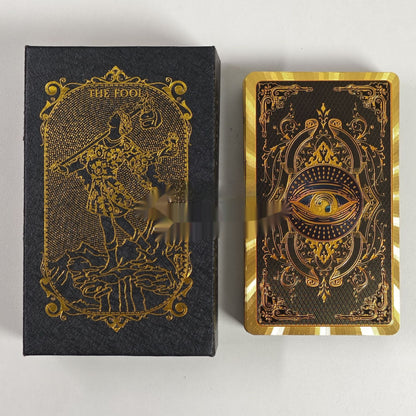 Gold Foil Tarot Card Deck