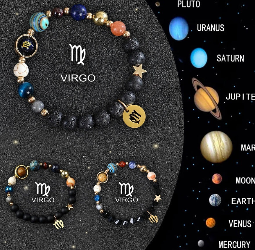 Zodiac Crystal Bracelets