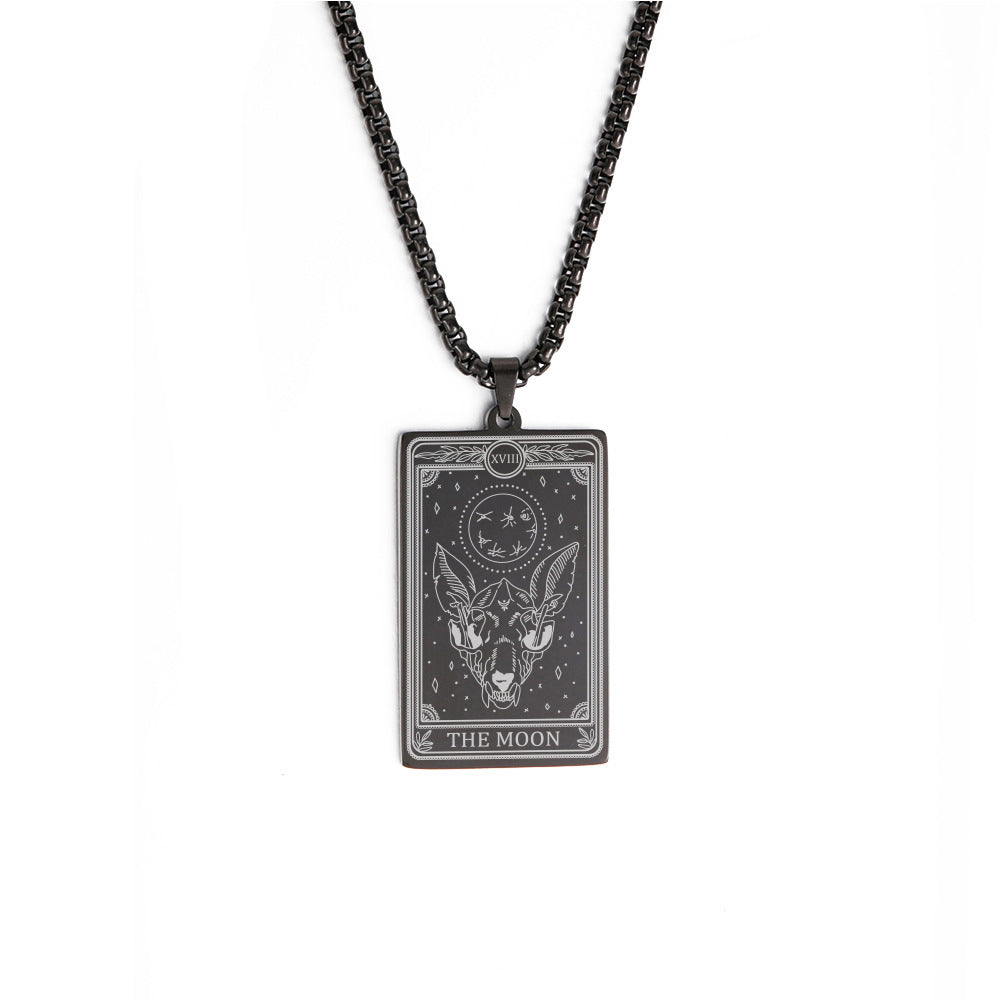 Mini Tarot Card Necklace