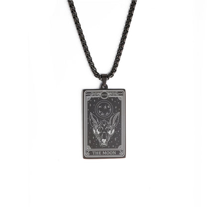 Mini Tarot Card Necklace