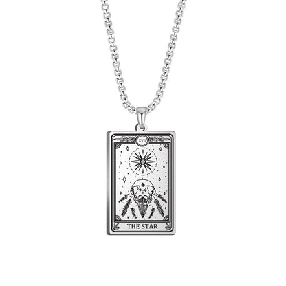 Mini Tarot Card Necklace