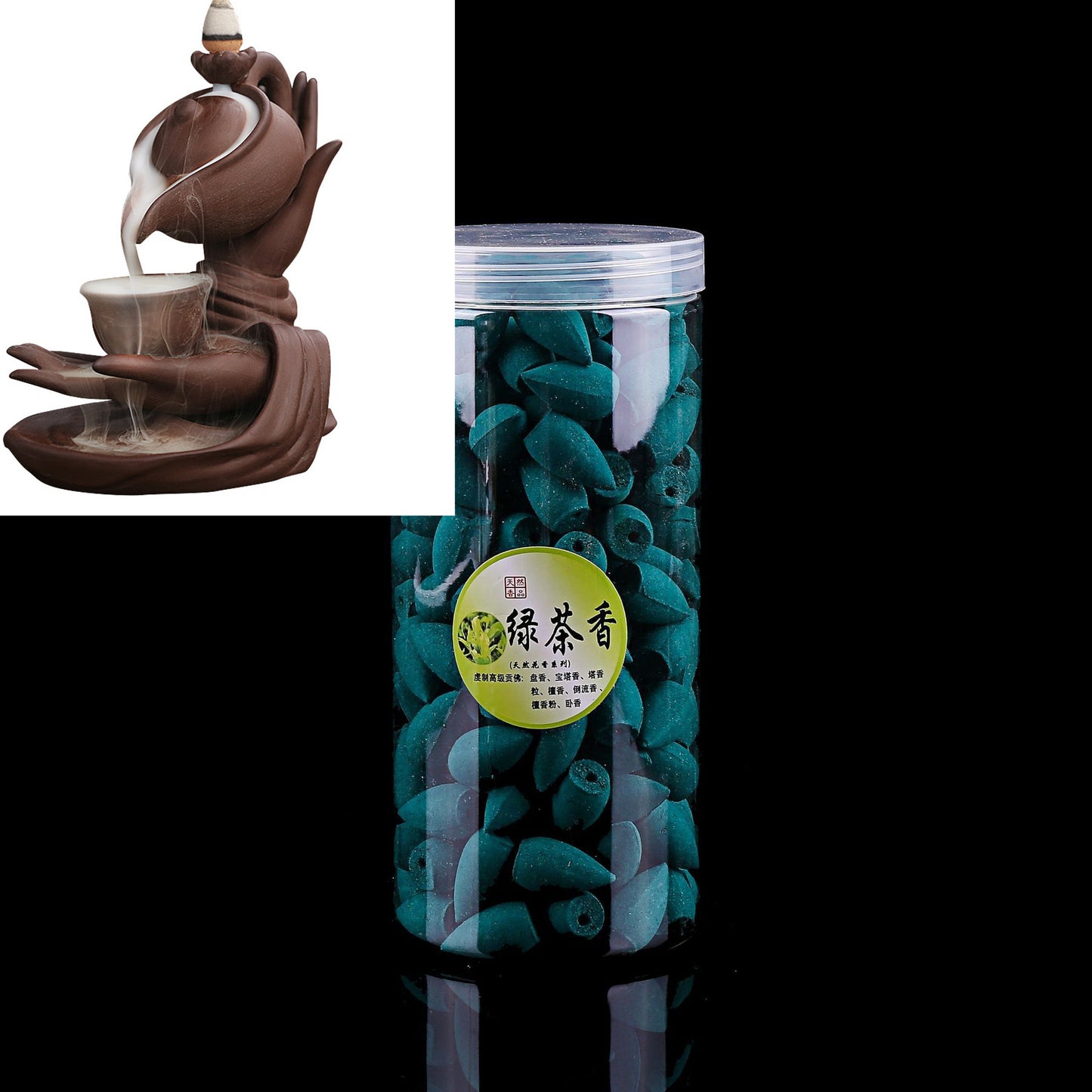 Hanging Pot Incense Burner and Cones Sets