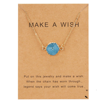 Make A Wish Moon Pendants