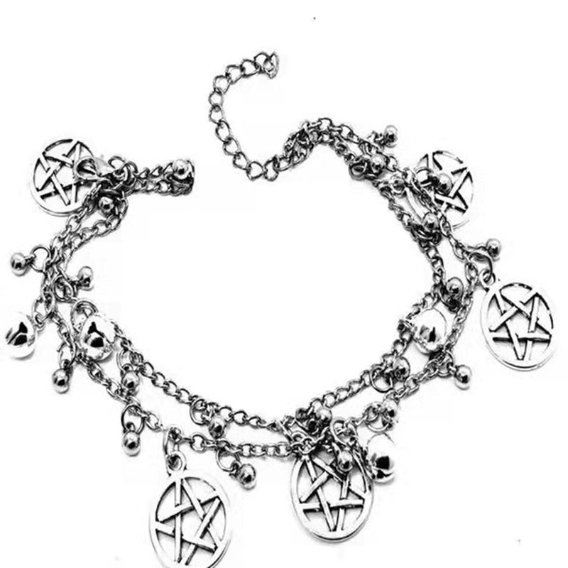 Pentagram Charm Bracelet