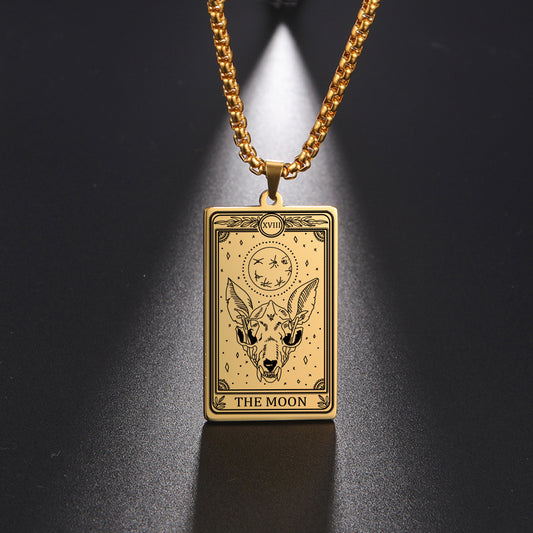 Mini Tarot Card Necklace
