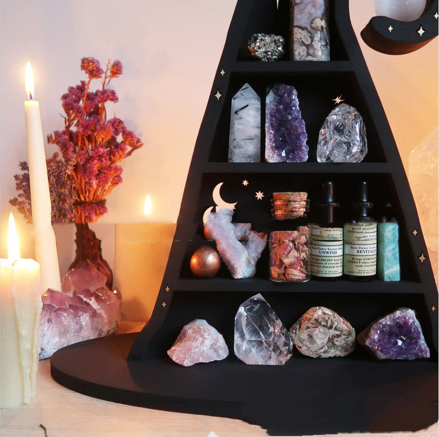 Witch Hat Crystal Shelf (2 styles)