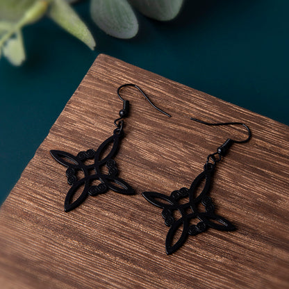 Witch Knot Earrings & Necklace