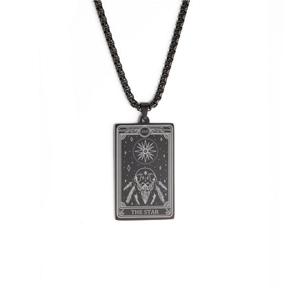 Mini Tarot Card Necklace