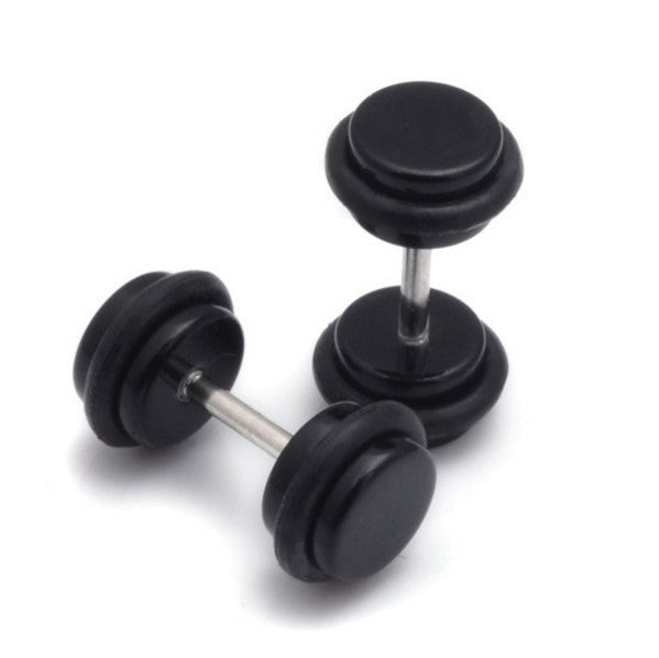 Faux Plug Earrings